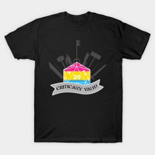 Critically Valid: Pansexual Pride T-Shirt